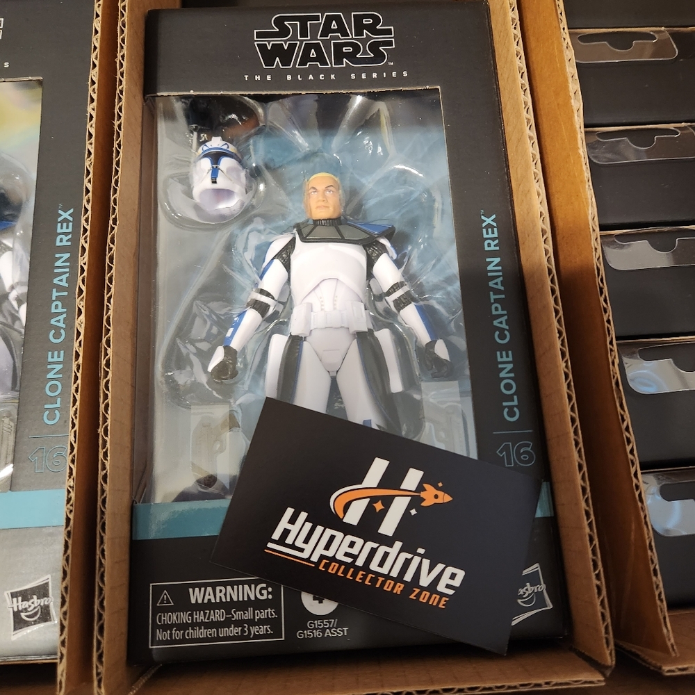Star Wars The Black Series Captain Rex (Ahsoka) 6-Inch Action Figure *Box Opener